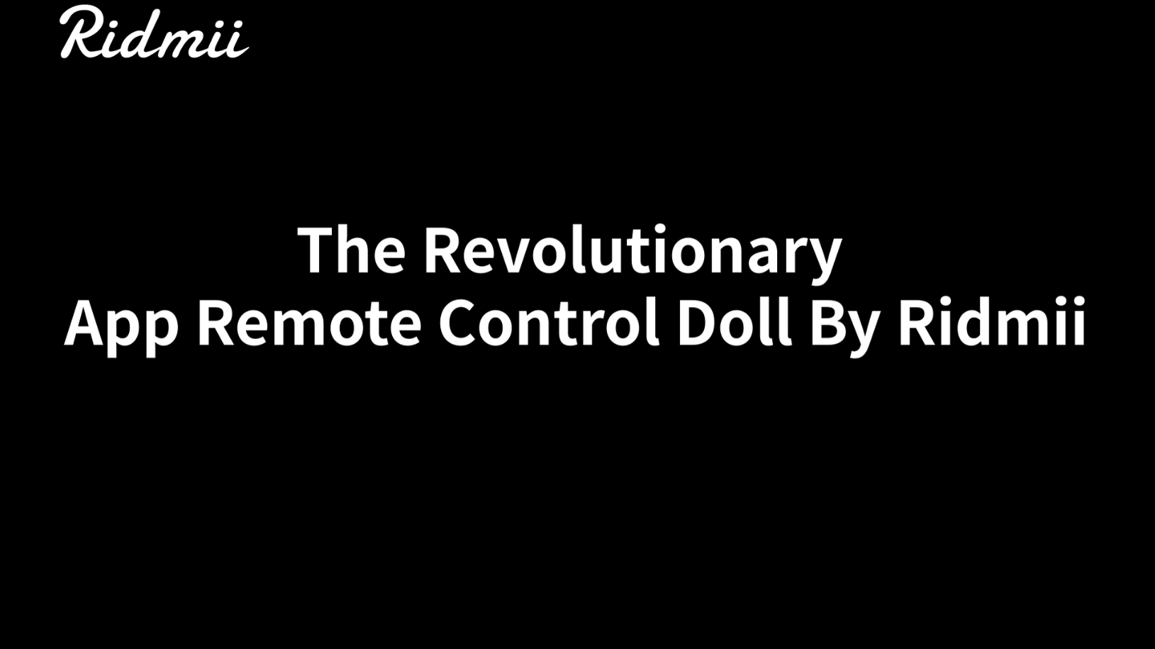Advanced RIMII Sex Doll App-Controlled Tech  RIDMII